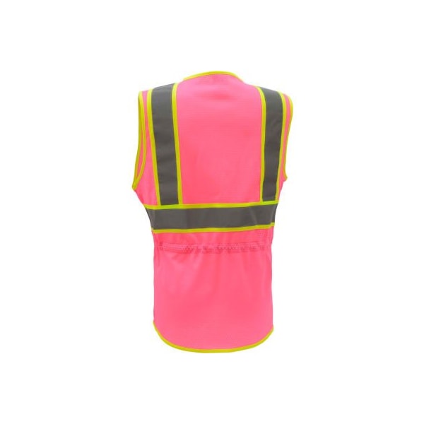 Gss Safety GSS Safety Pink Two Tone Lady Vest-LG/XL 7806-LG/XL - main